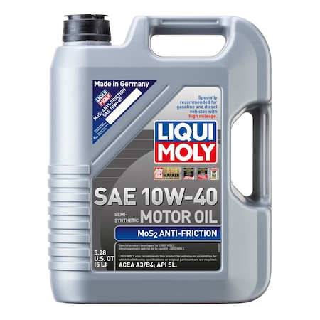Liqui Moly MoS2 Antifriction Motoroil 10W-40, 5 Liter, 2043 2043